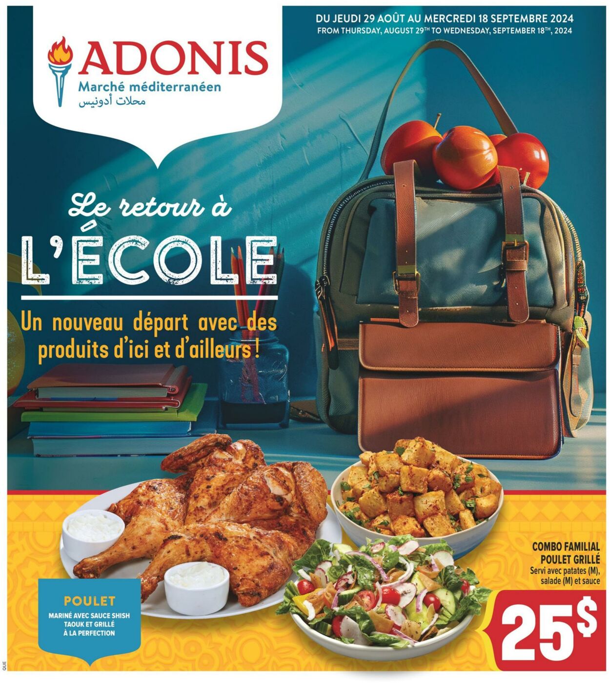 Circulaire Adonis 05.09.2024 - 11.09.2024