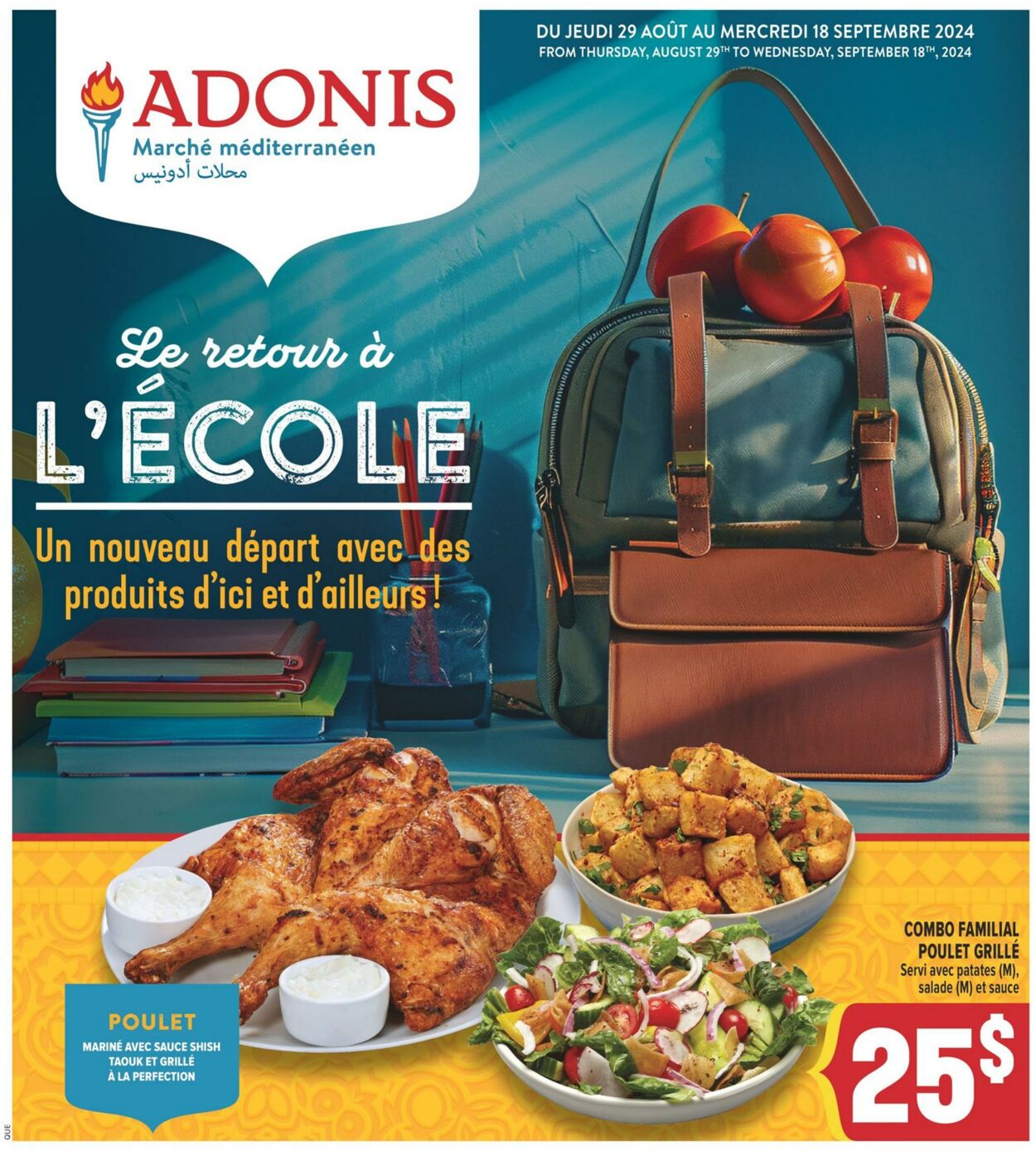 Circulaire Adonis 12.09.2024 - 18.09.2024