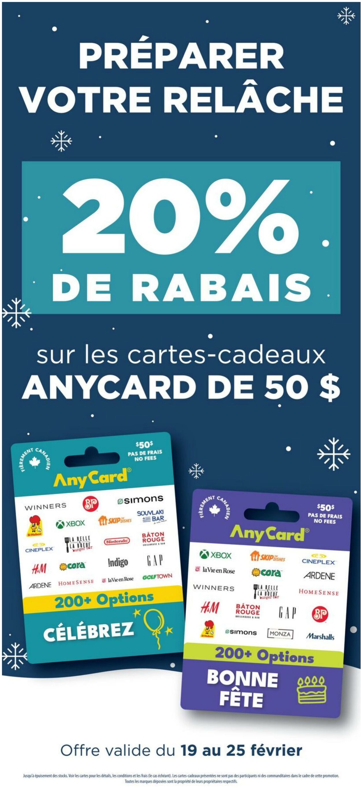 Circulaire Adonis 19.02.2026 - 25.02.2026
