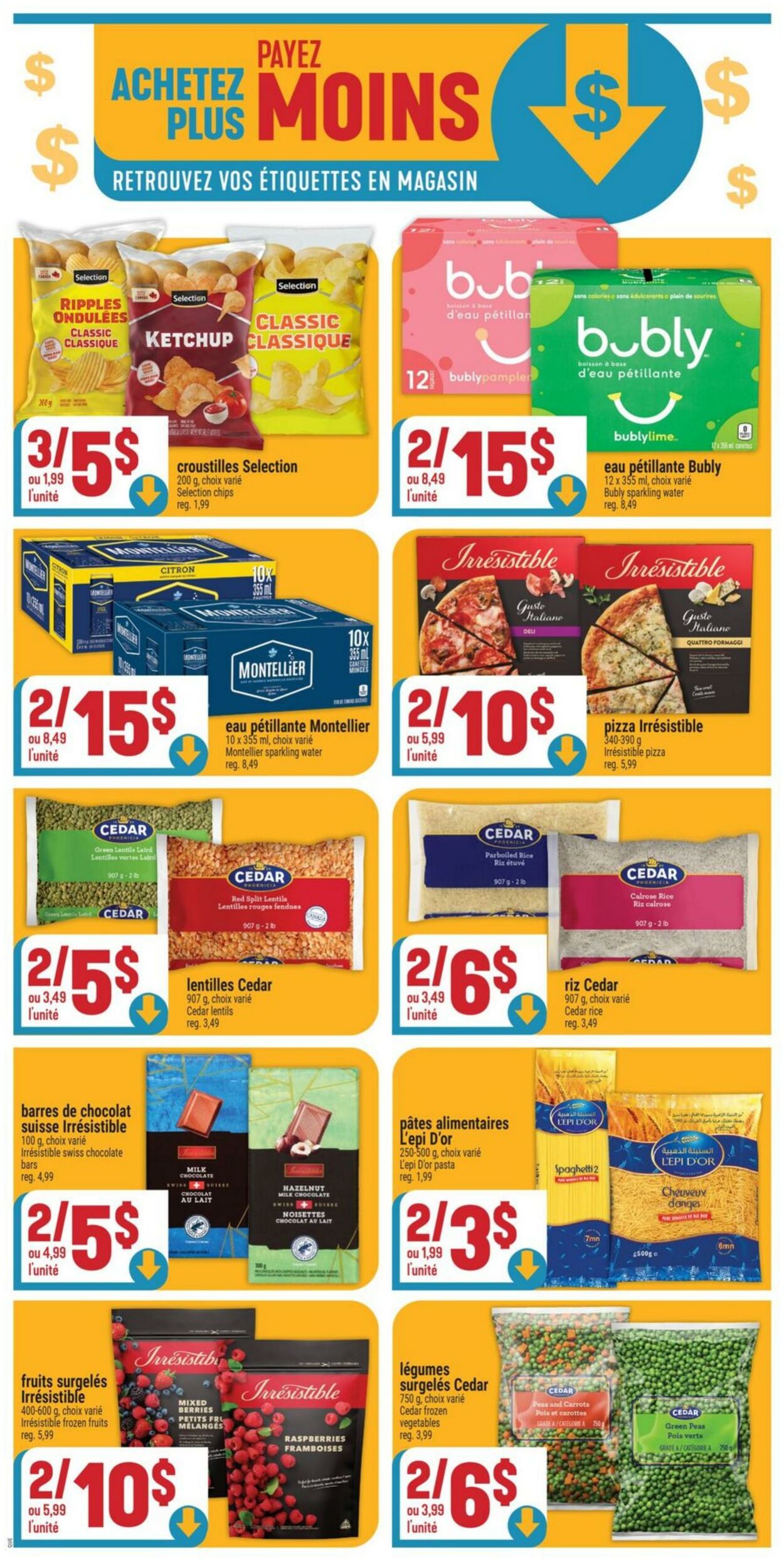 Circulaire Adonis 26.03.2026 - 01.04.2026