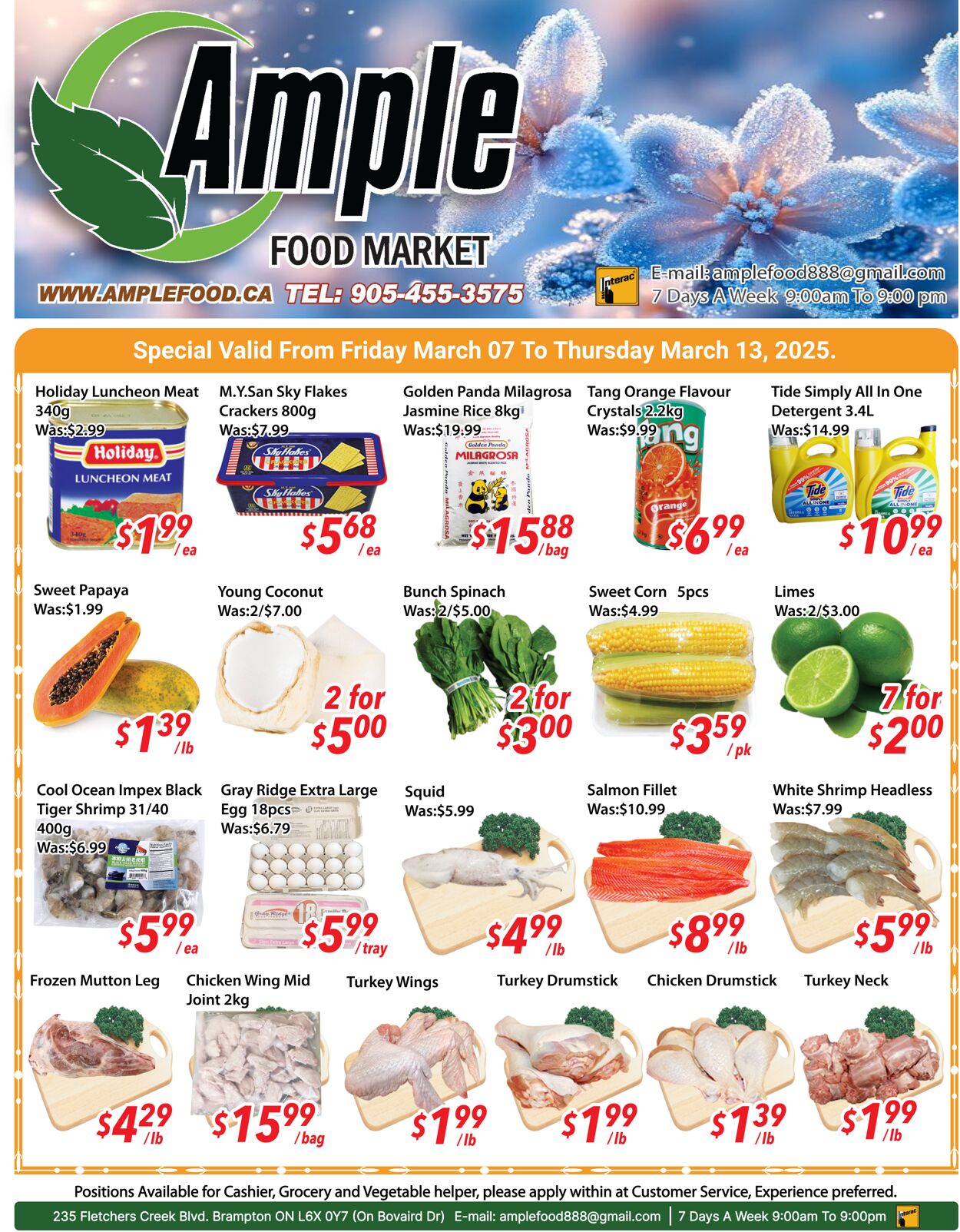 Ample Food Market Circulaires