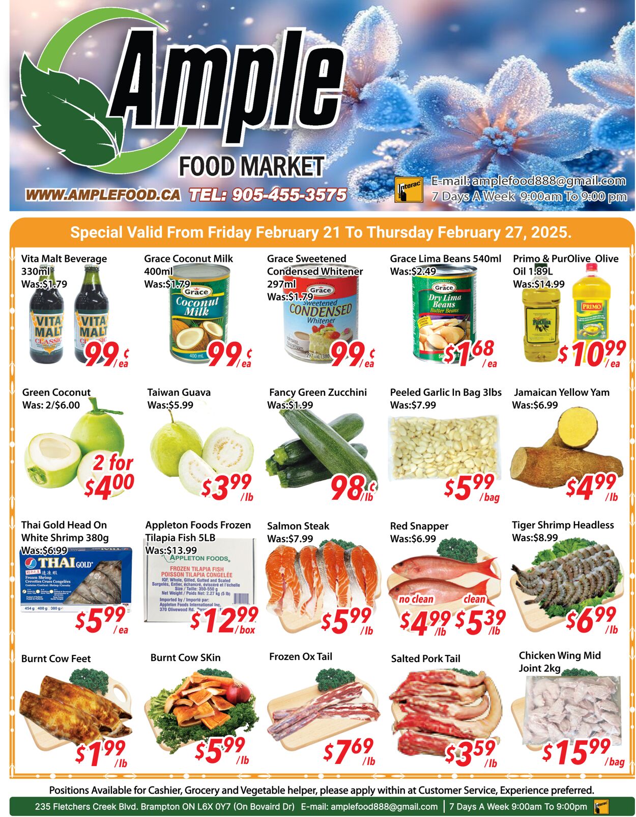 Ample Food Market Circulaires