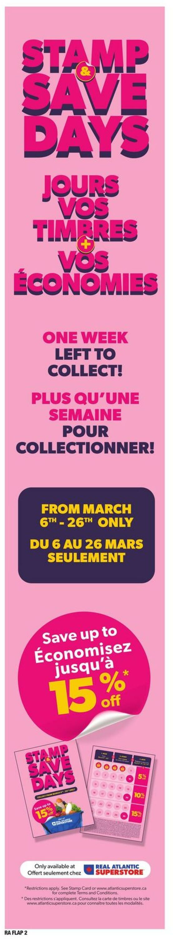 Circulaire Atlantic Superstore 20.03.2025 - 26.03.2025