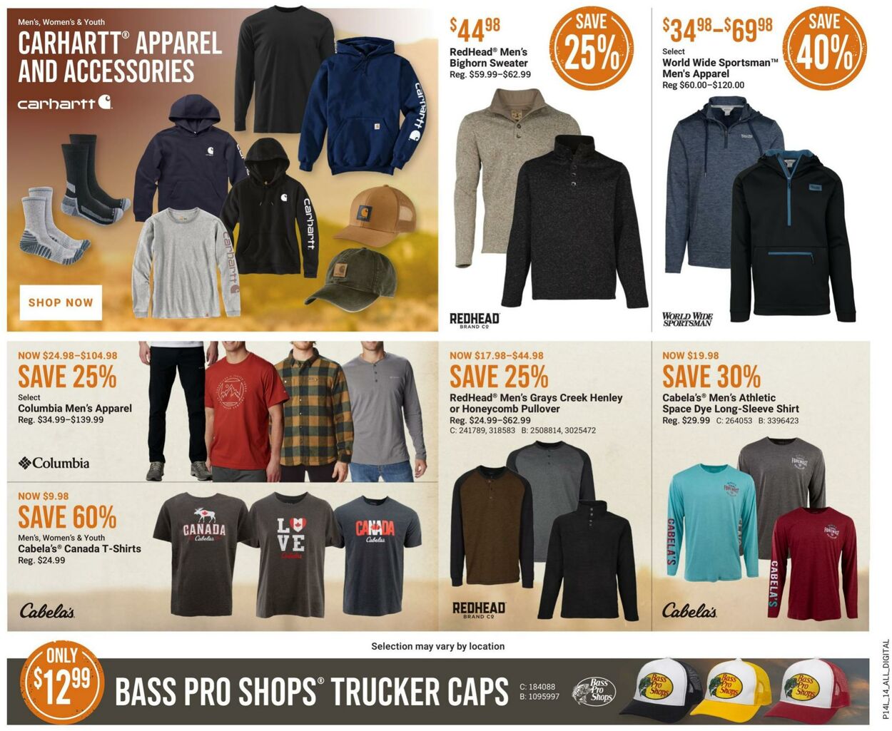 Circulaire Bass Pro Shops 14.09.2023 - 27.09.2023