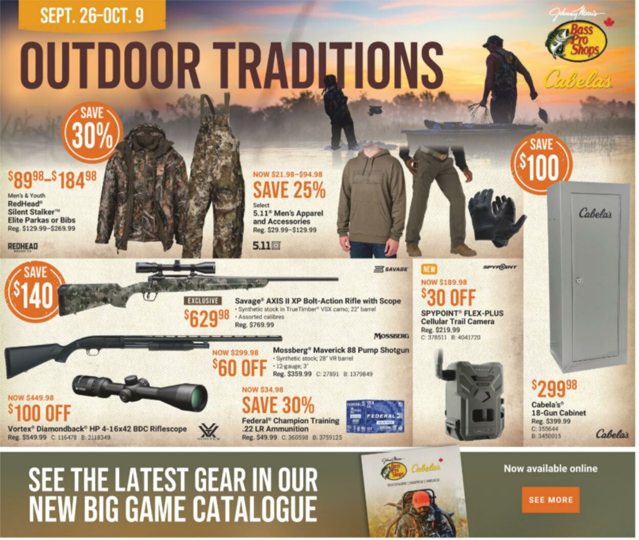 Cabela's Circulaires