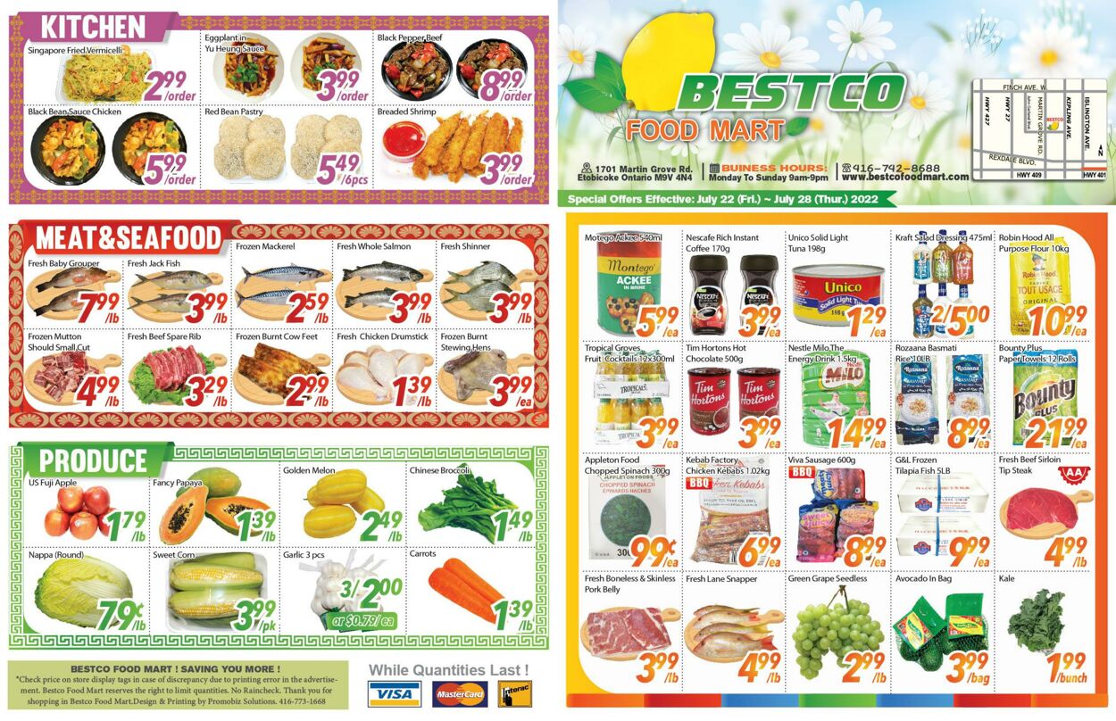 Circulaire Bestco Foods 22.07.2022 - 28.07.2022