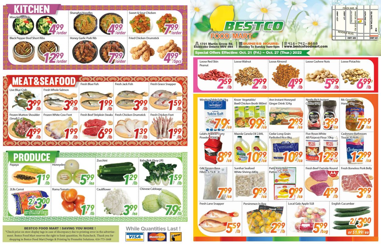 Circulaire Bestco Foods 21.10.2022 - 27.10.2022