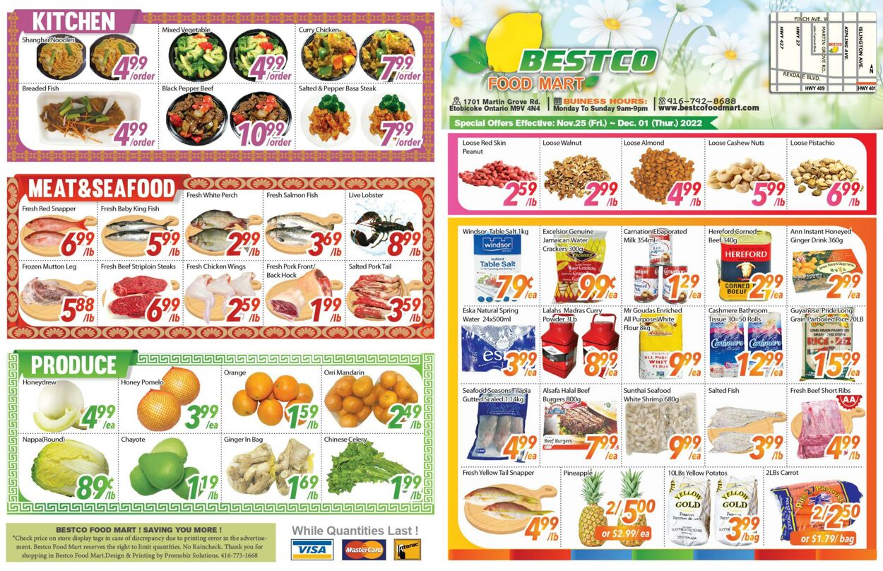 Circulaire Bestco Foods 25.11.2022 - 01.12.2022