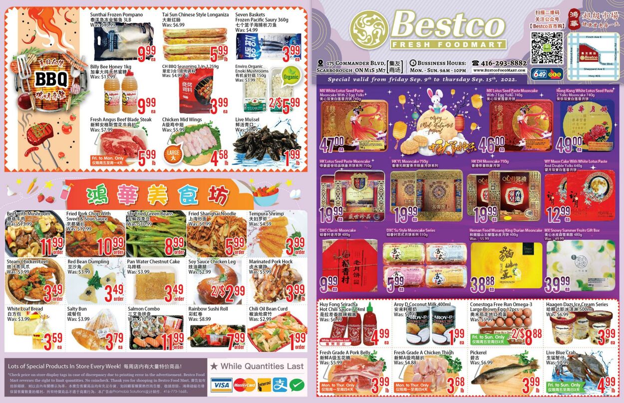 Circulaire Bestco Foods 09.09.2022 - 15.09.2022