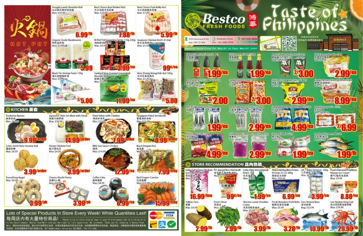 Circulaire Bestco Foods 01.03.2024 - 07.03.2024