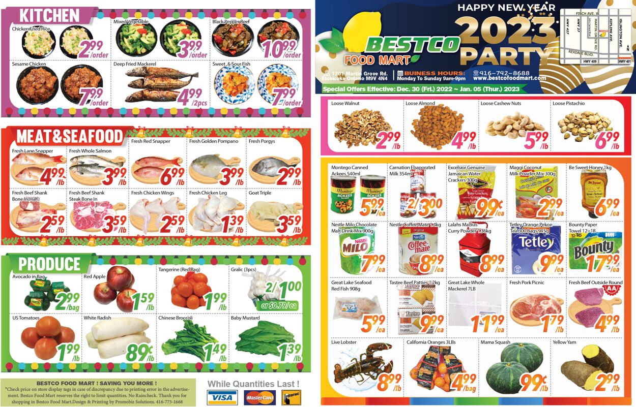 Circulaire Bestco Foods 30.12.2022 - 05.01.2023