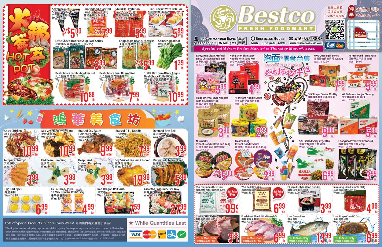 Circulaire Bestco Foods 03.03.2023 - 09.03.2023