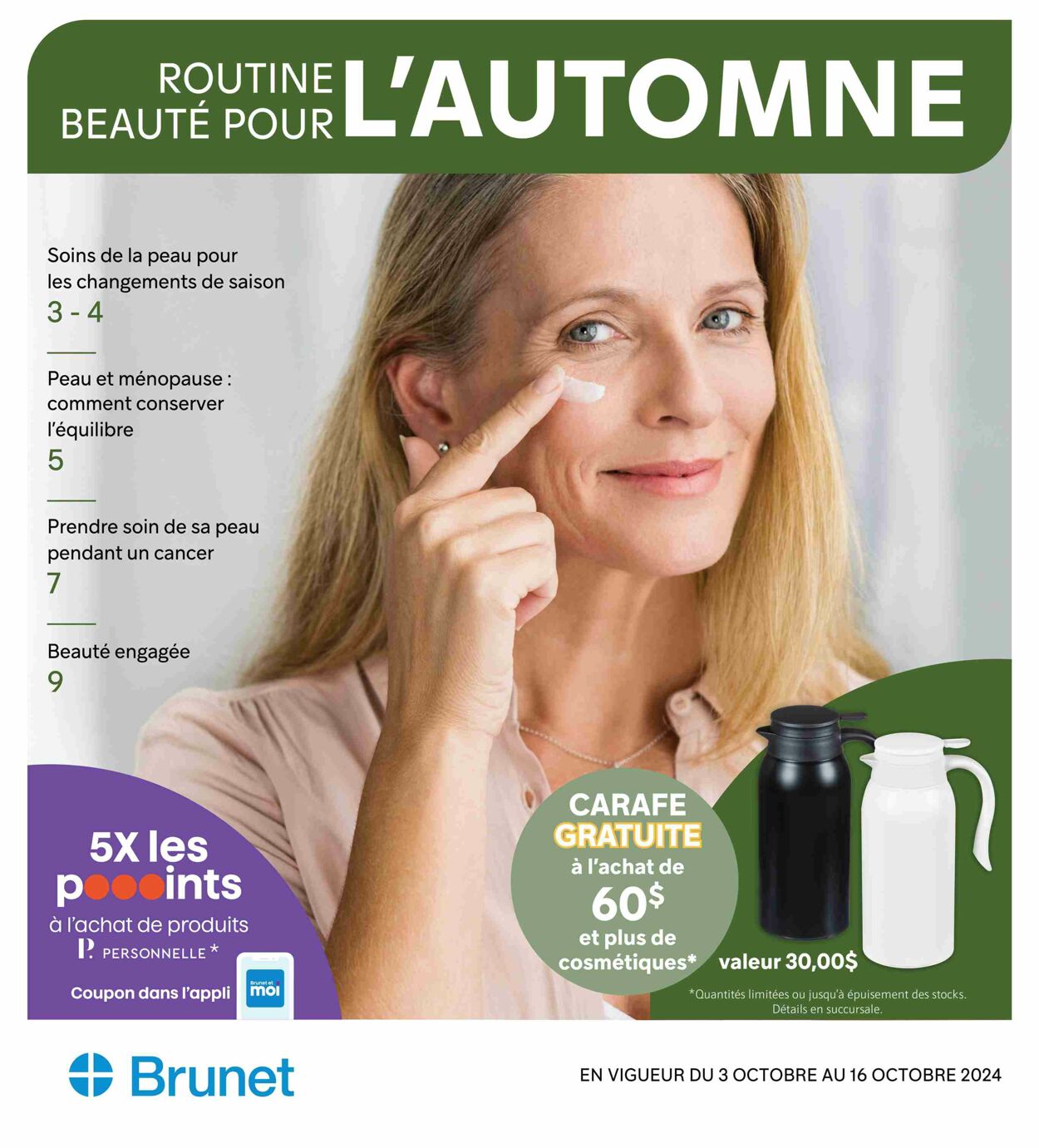 Circulaire Brunet 03.10.2024 - 16.10.2024