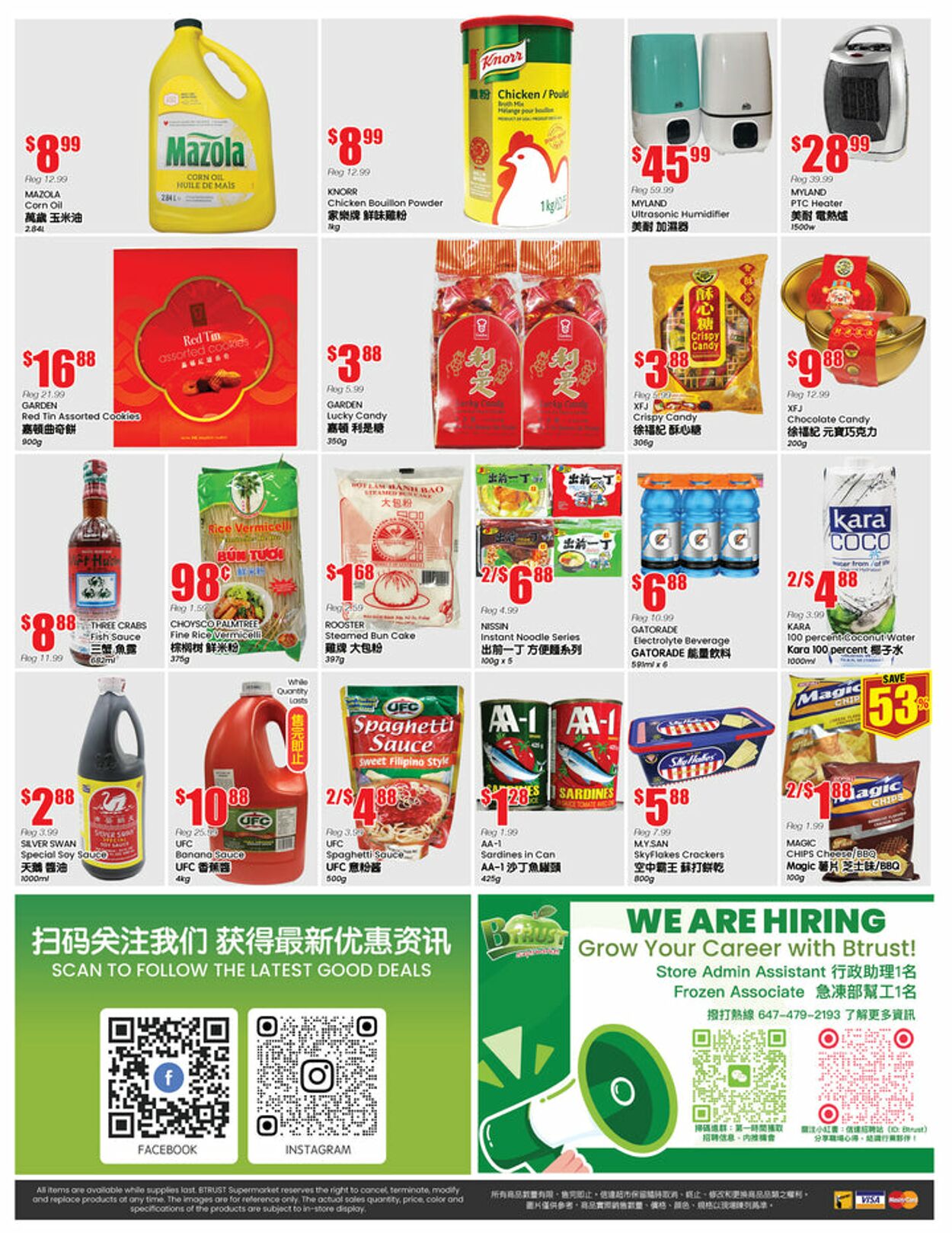 Circulaire Btrust Supermarket 03.01.2025 - 09.01.2025