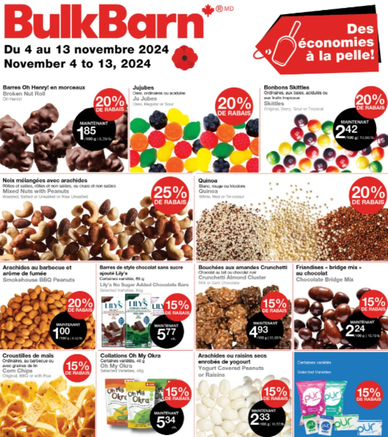 Circulaire Bulk Barn 07.11.2024 - 13.11.2024