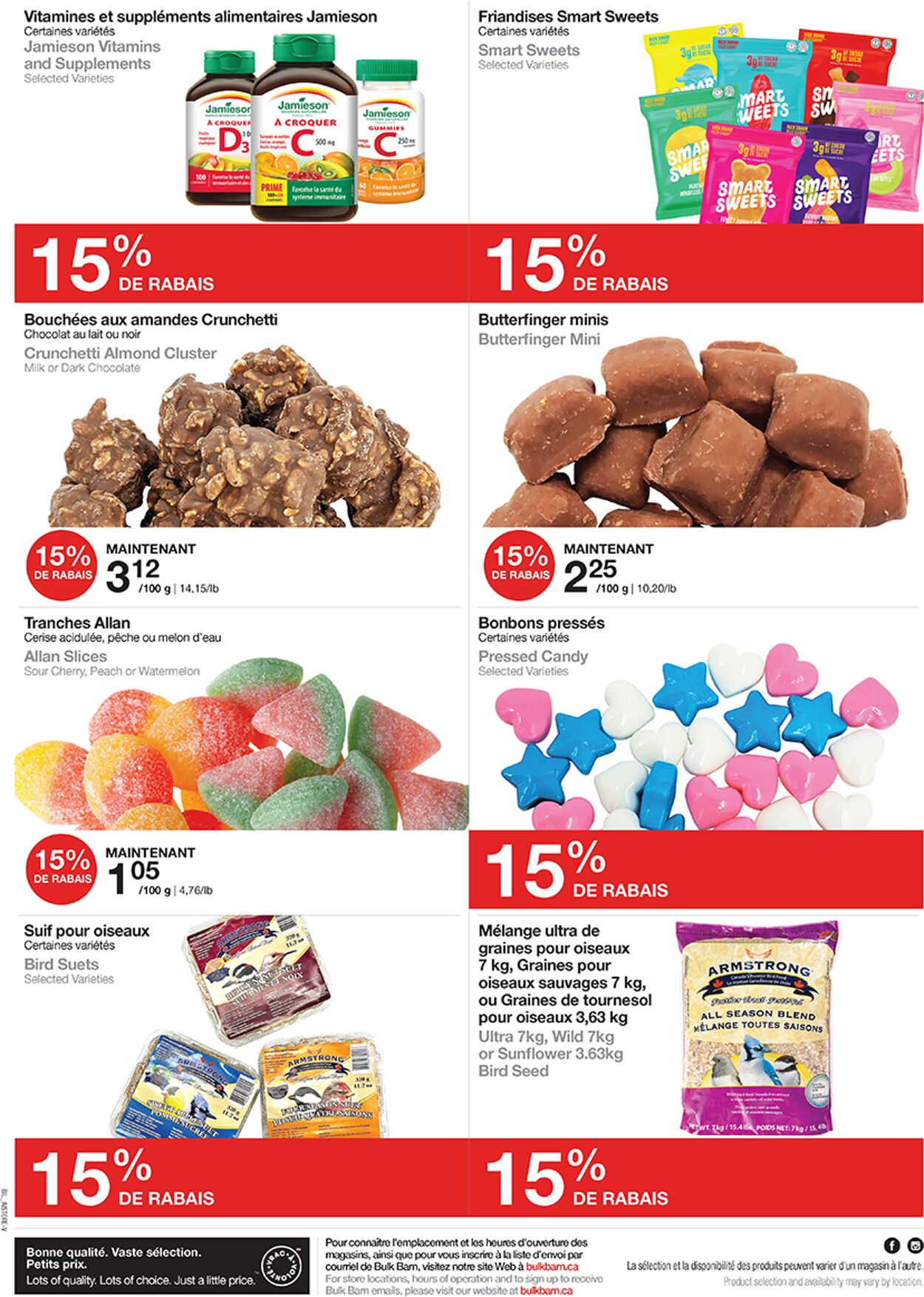 Circulaire Bulk Barn 06.11.2023 - 15.11.2023