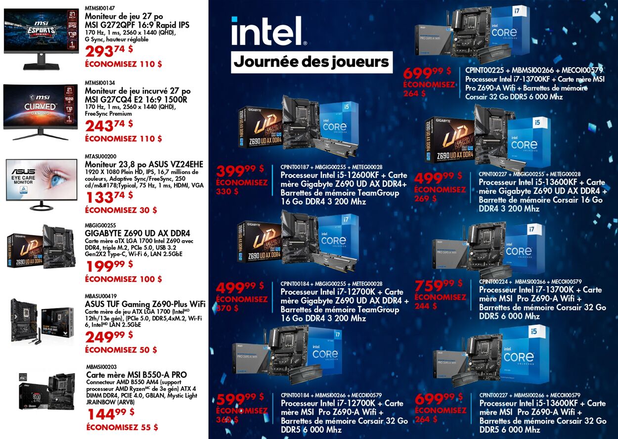 Circulaire Canada Computers 25.08.2023 - 31.08.2023