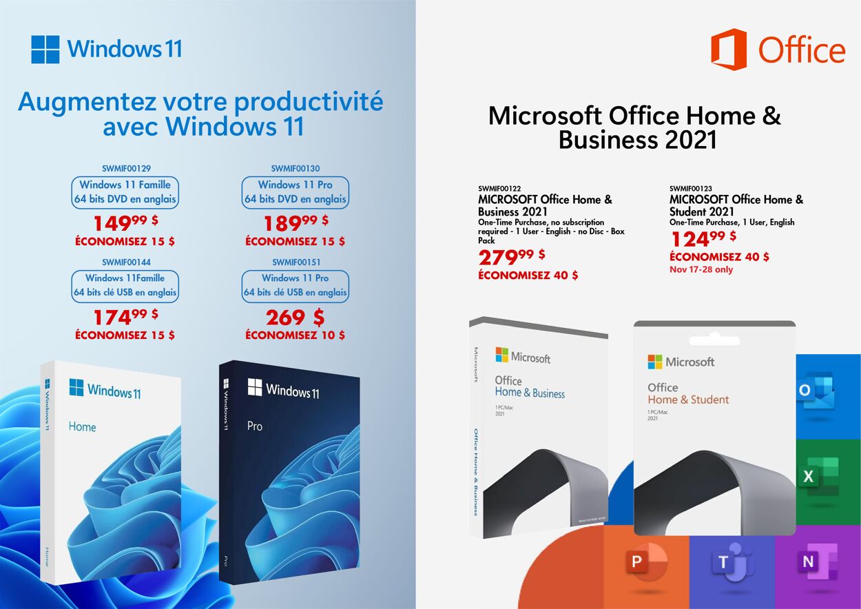 Circulaire Canada Computers 24.11.2023 - 30.11.2023