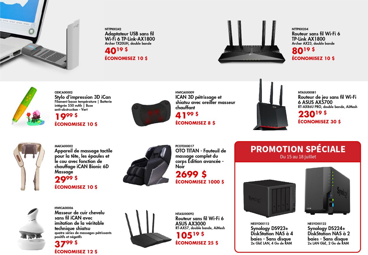 Circulaire Canada Computers 12.07.2024 - 18.07.2024