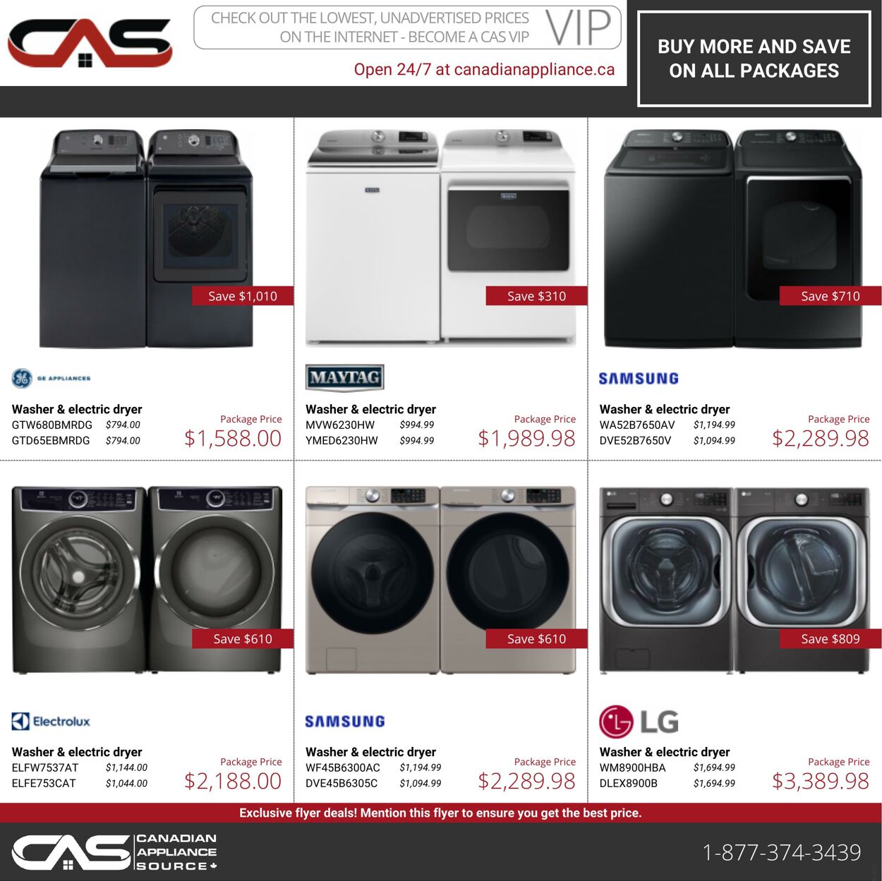Circulaire Canadian Appliance Source 12.01.2023 - 18.01.2023