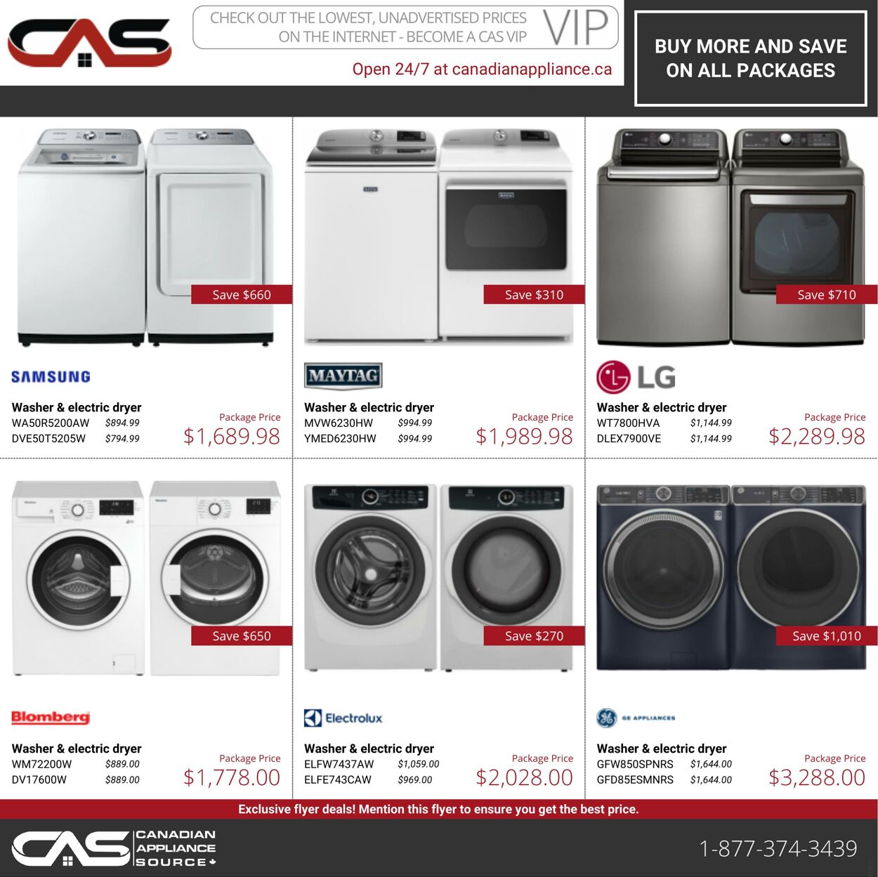 Circulaire Canadian Appliance Source 05.01.2023 - 11.01.2023