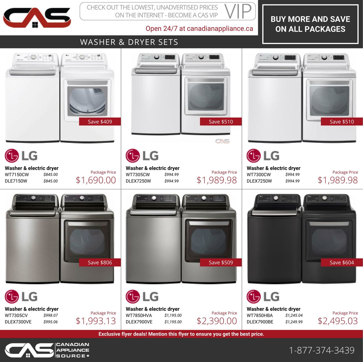 Circulaire Canadian Appliance Source 21.10.2021 - 27.10.2021