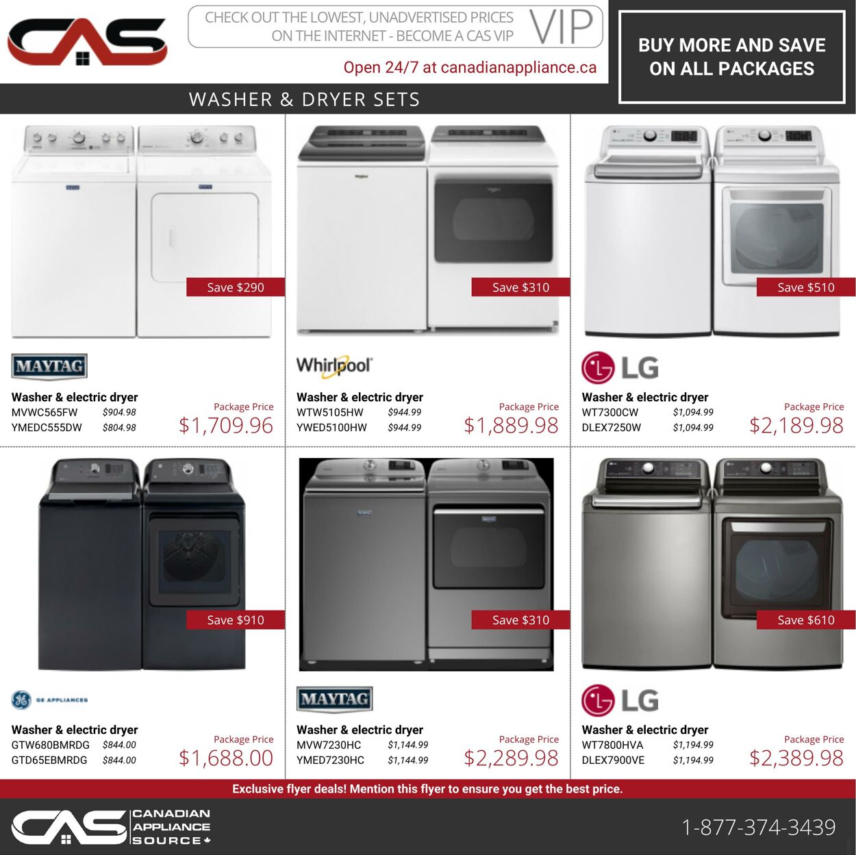 Circulaire Canadian Appliance Source 03.11.2022 - 09.11.2022