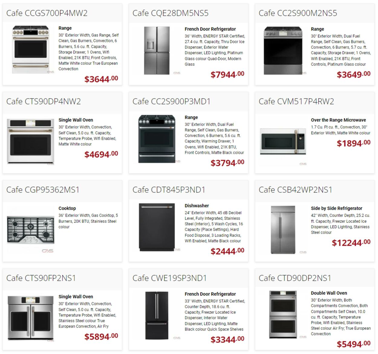 Circulaire Canadian Appliance Source 23.02.2023 - 01.03.2023