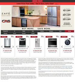 Circulaire Canadian Appliance Source 04.05.2023 - 10.05.2023