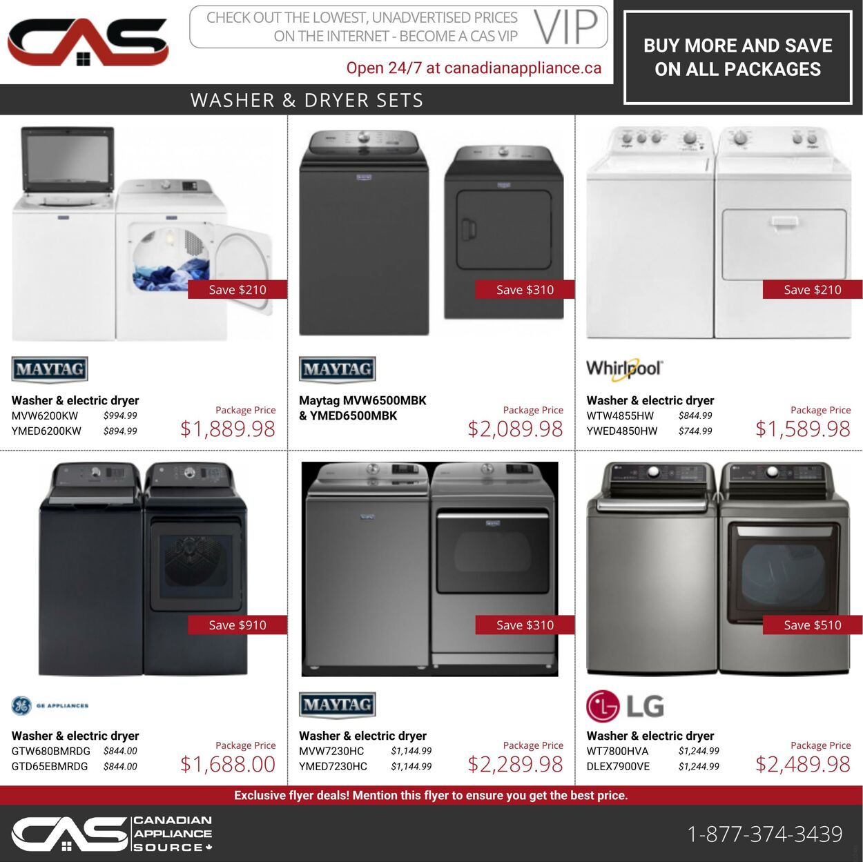 Circulaire Canadian Appliance Source 17.11.2022 - 23.11.2022
