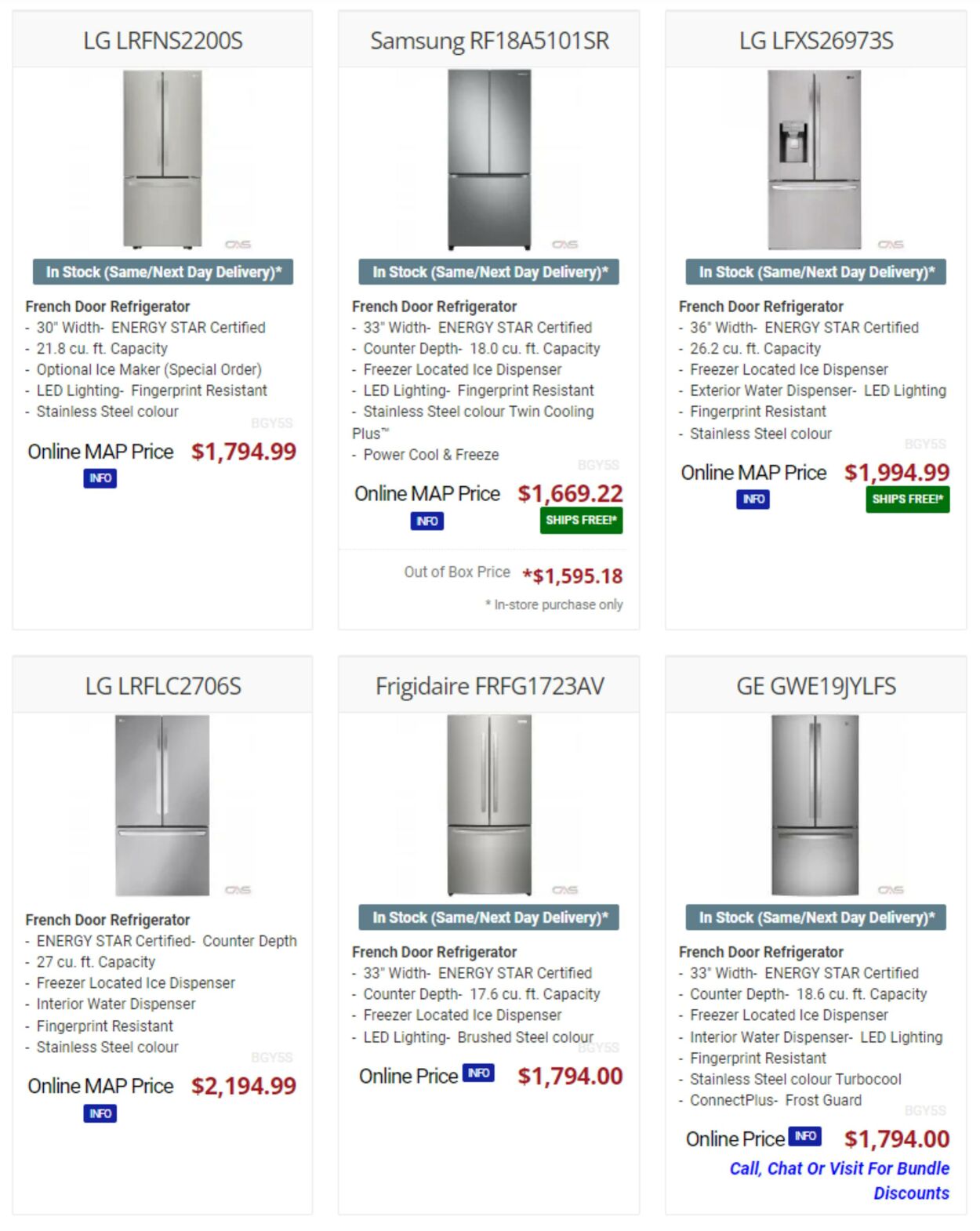 Circulaire Canadian Appliance Source 27.04.2023 - 03.05.2023