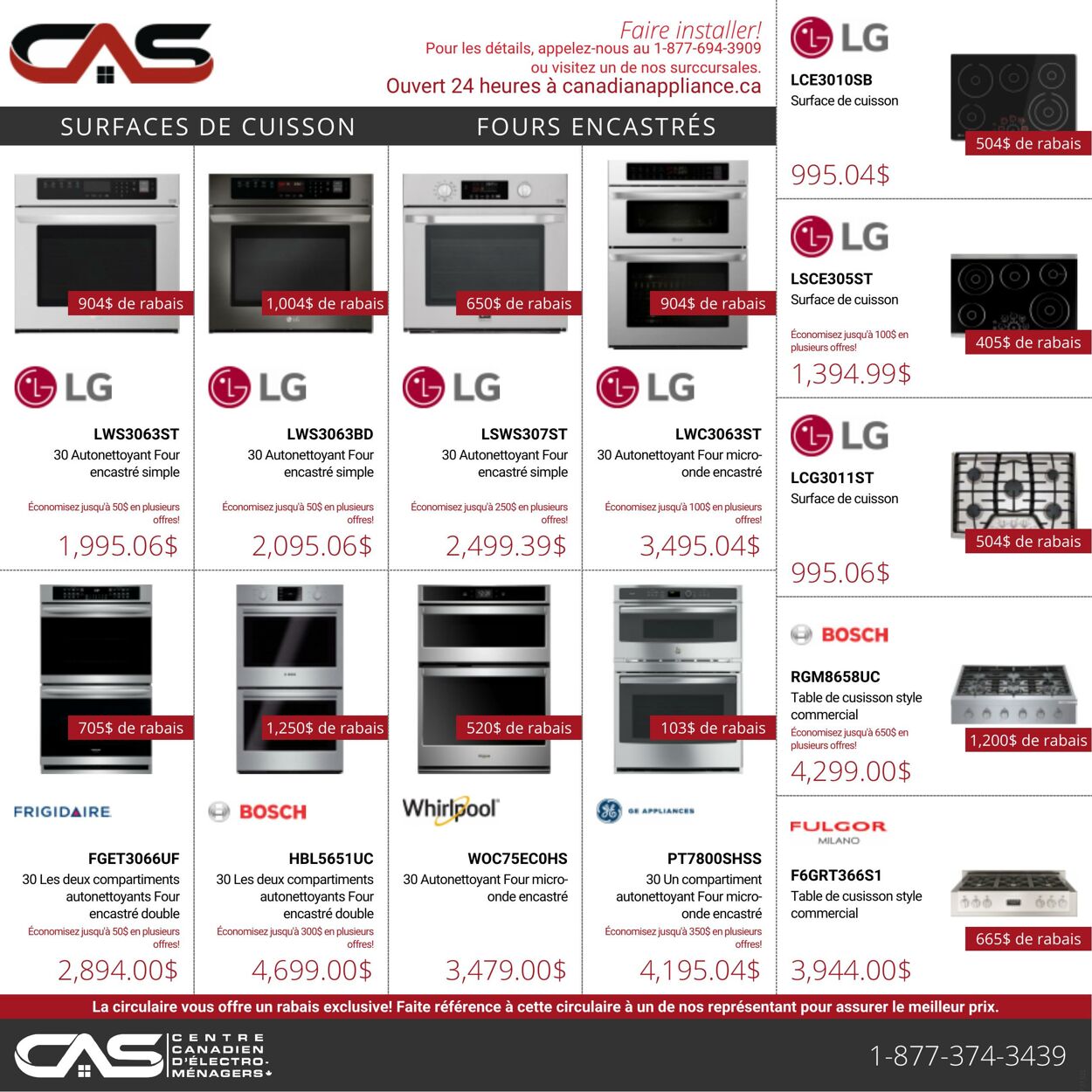 Circulaire Canadian Appliance Source 31.01.2022 - 06.02.2022