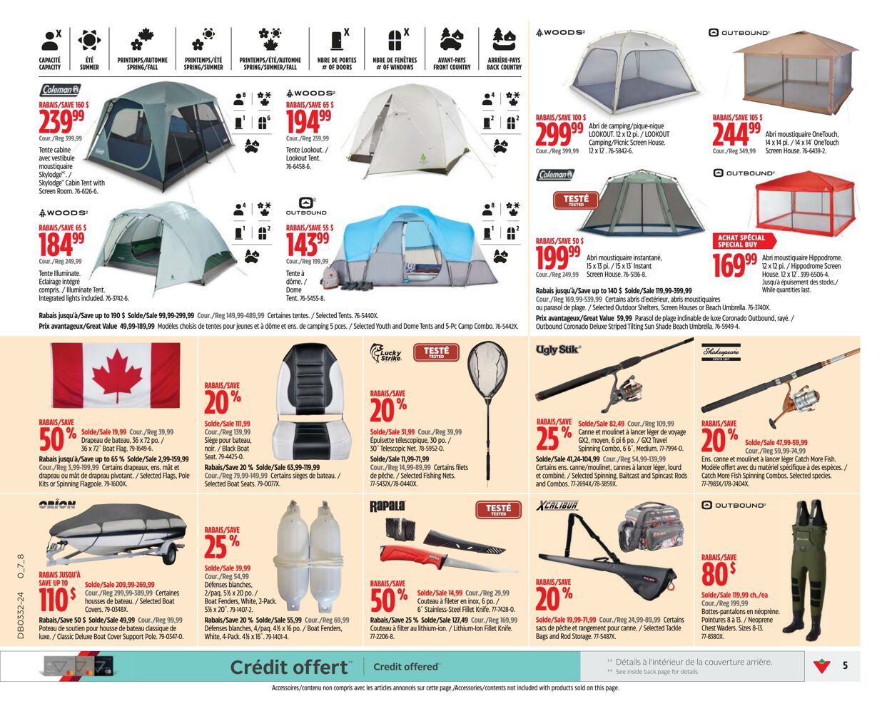 Circulaire Canadian Tire 01.08.2024 - 07.08.2024