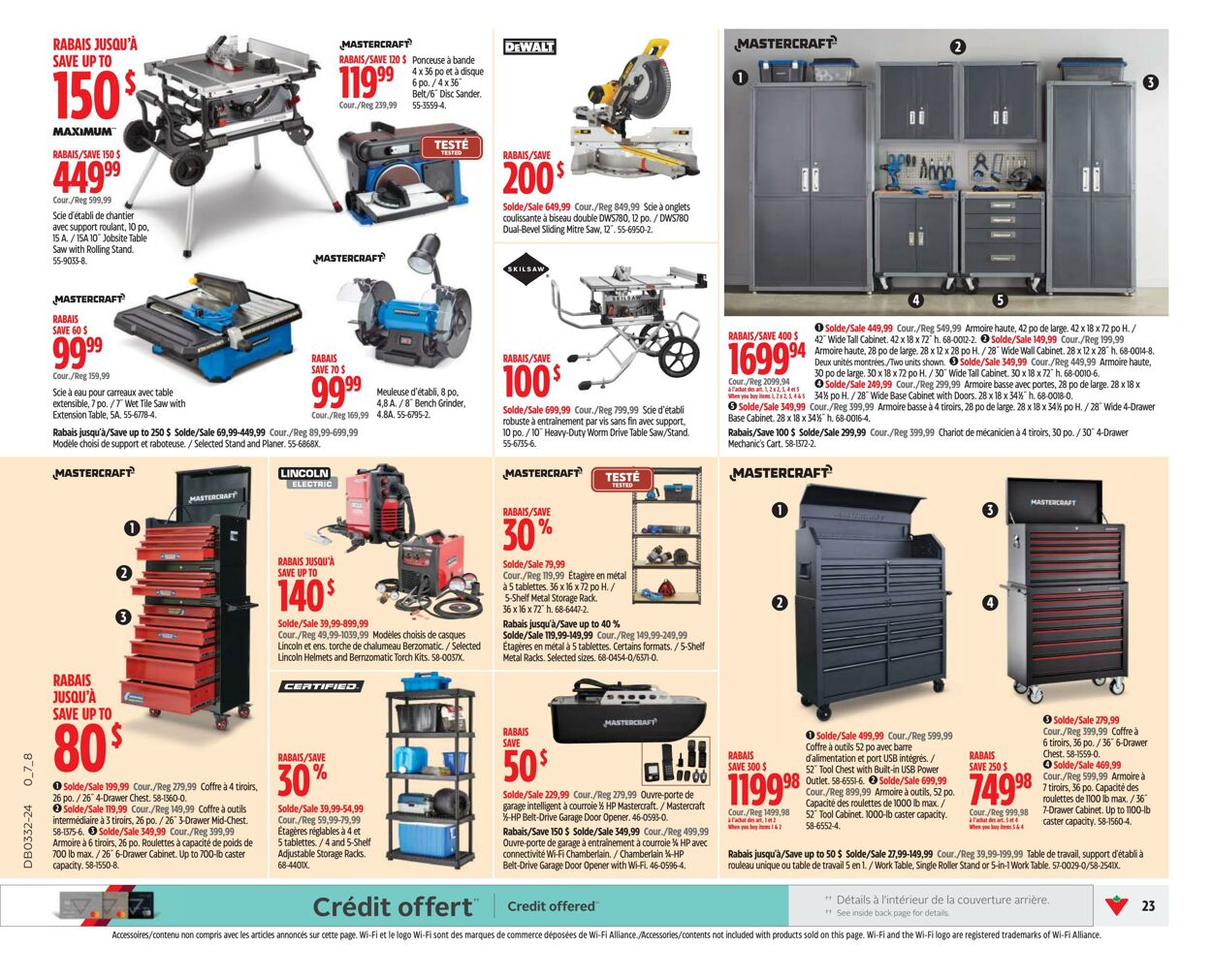 Circulaire Canadian Tire 01.08.2024 - 07.08.2024