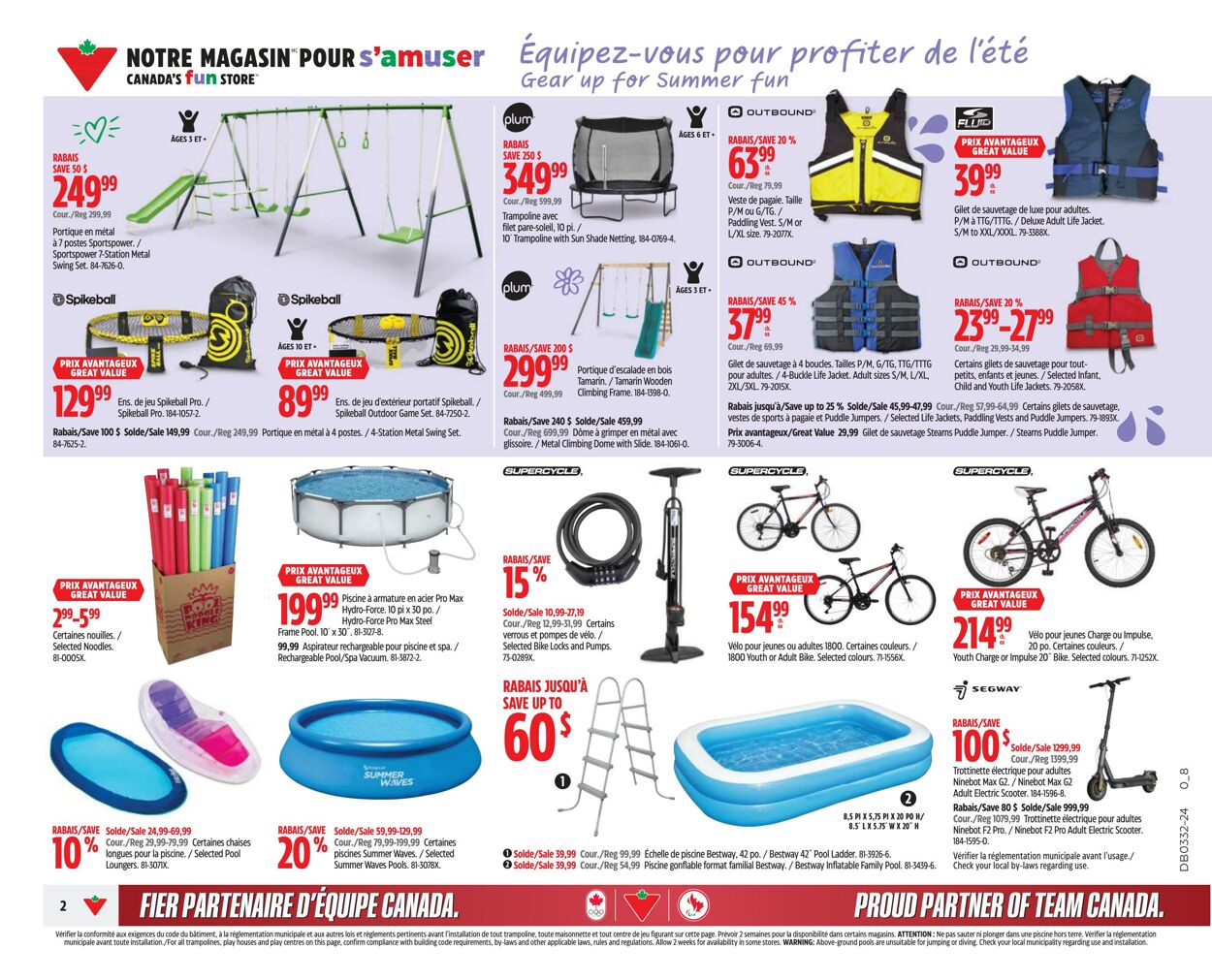 Circulaire Canadian Tire 01.08.2024 - 07.08.2024