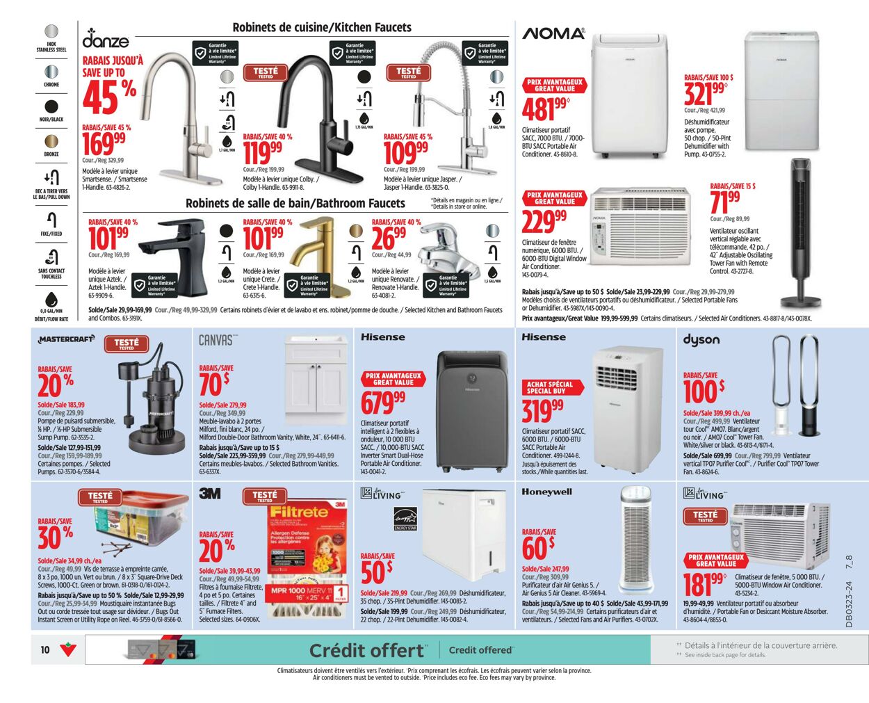 Circulaire Canadian Tire 31.05.2024 - 06.06.2024