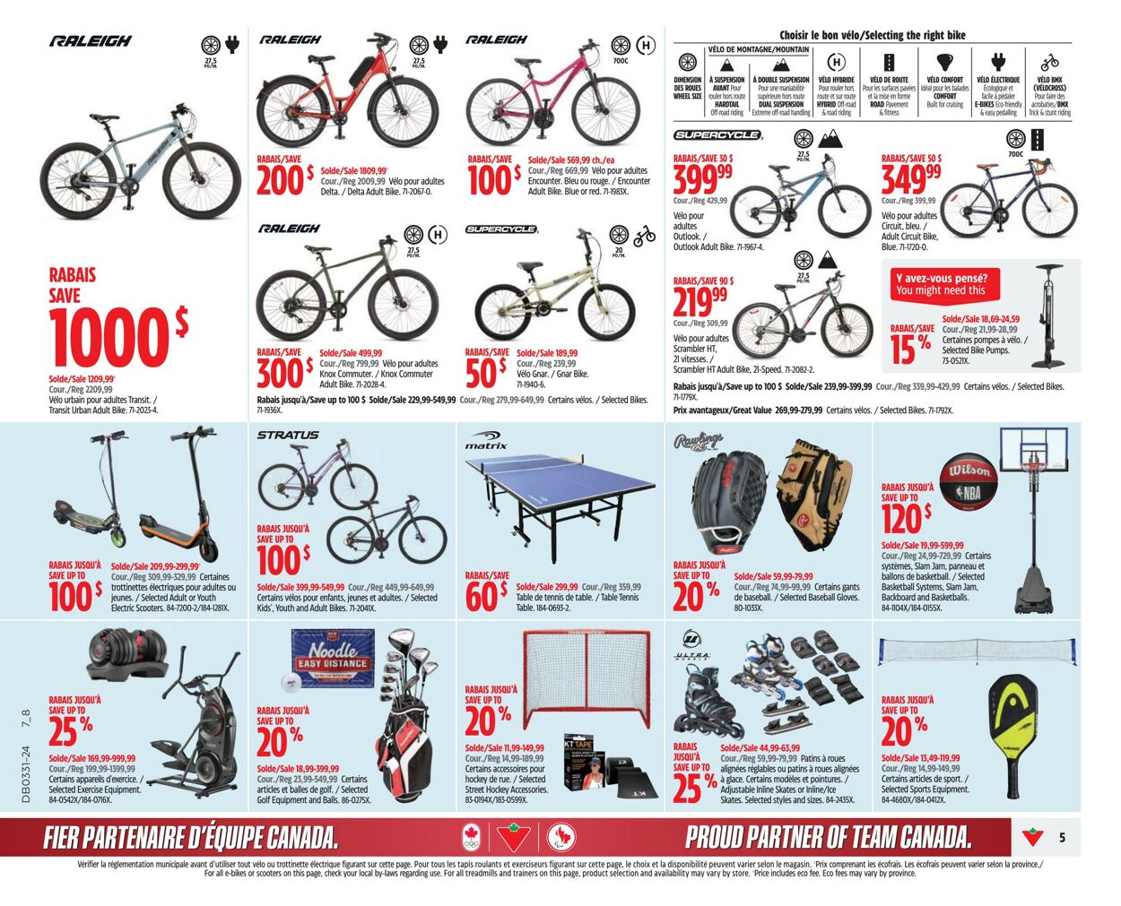 Circulaire Canadian Tire 25.07.2024 - 31.07.2024