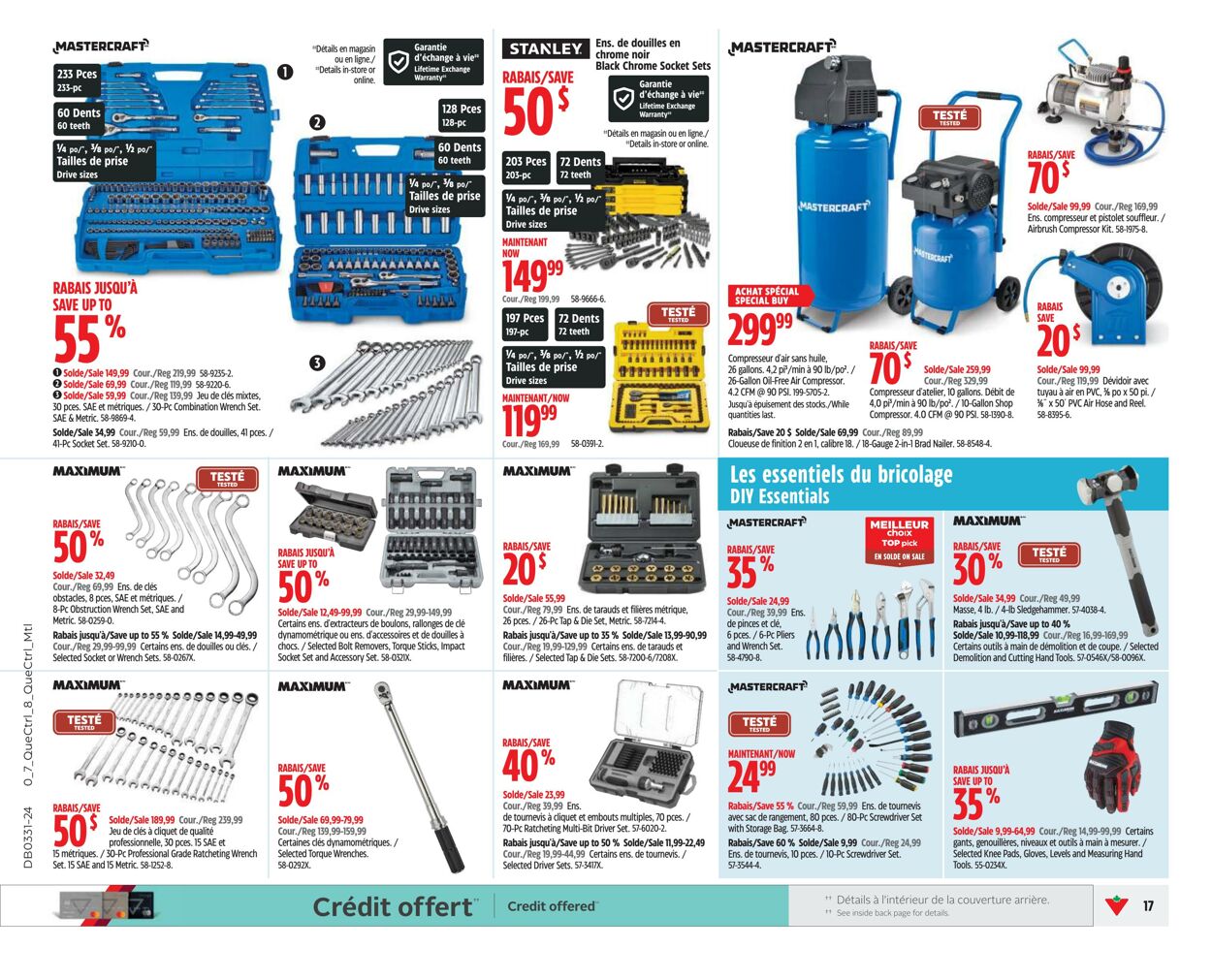 Circulaire Canadian Tire 25.07.2024 - 31.07.2024