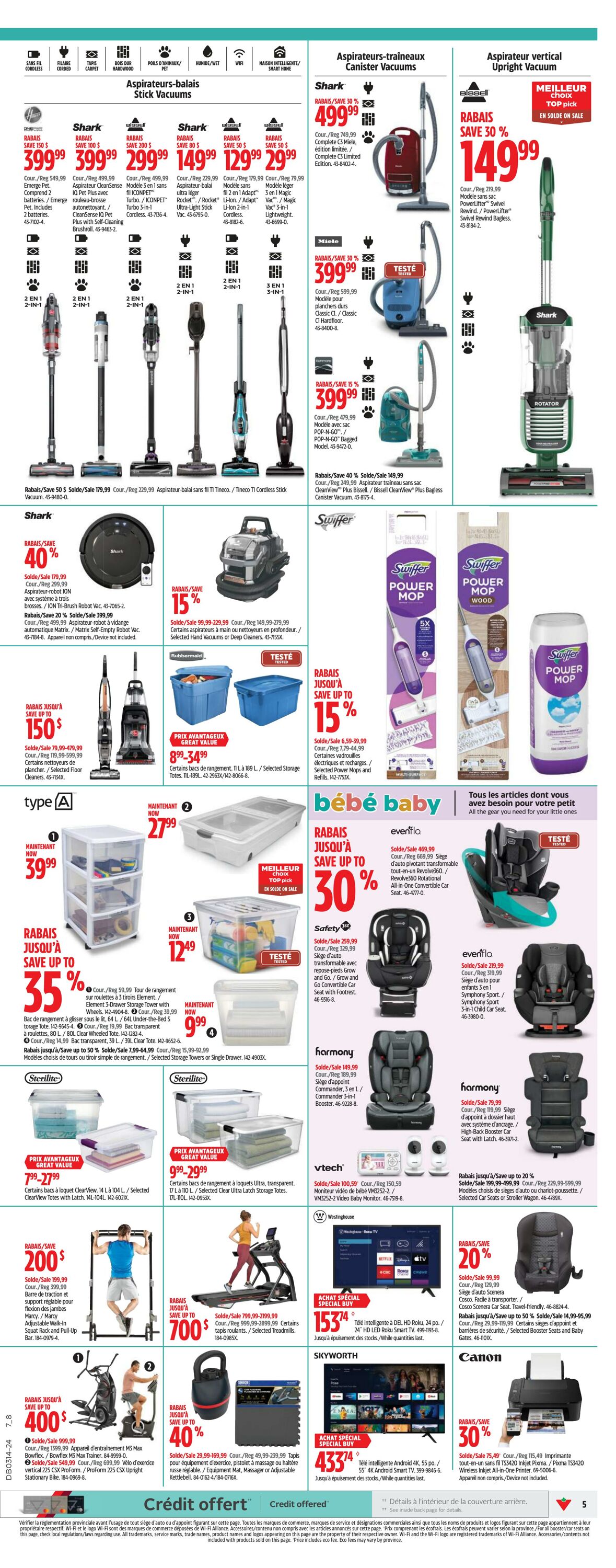 Circulaire Canadian Tire 28.03.2024 - 03.04.2024