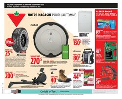Circulaire Canadian Tire 31.08.2023 - 20.09.2023