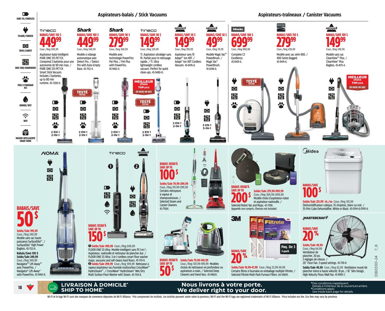 Circulaire Canadian Tire 18.07.2024 - 24.07.2024