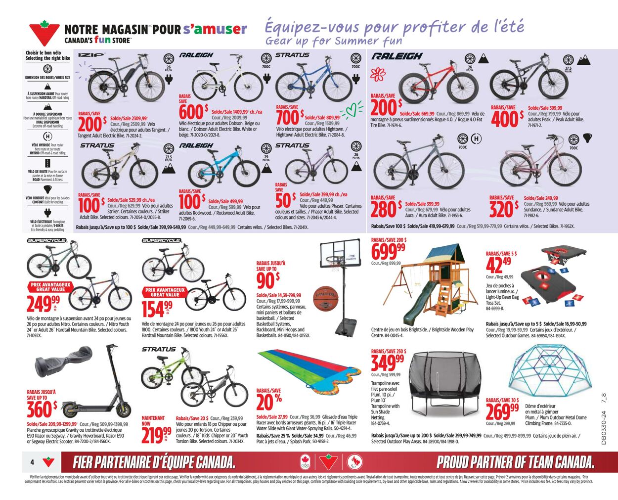 Circulaire Canadian Tire 18.07.2024 - 24.07.2024