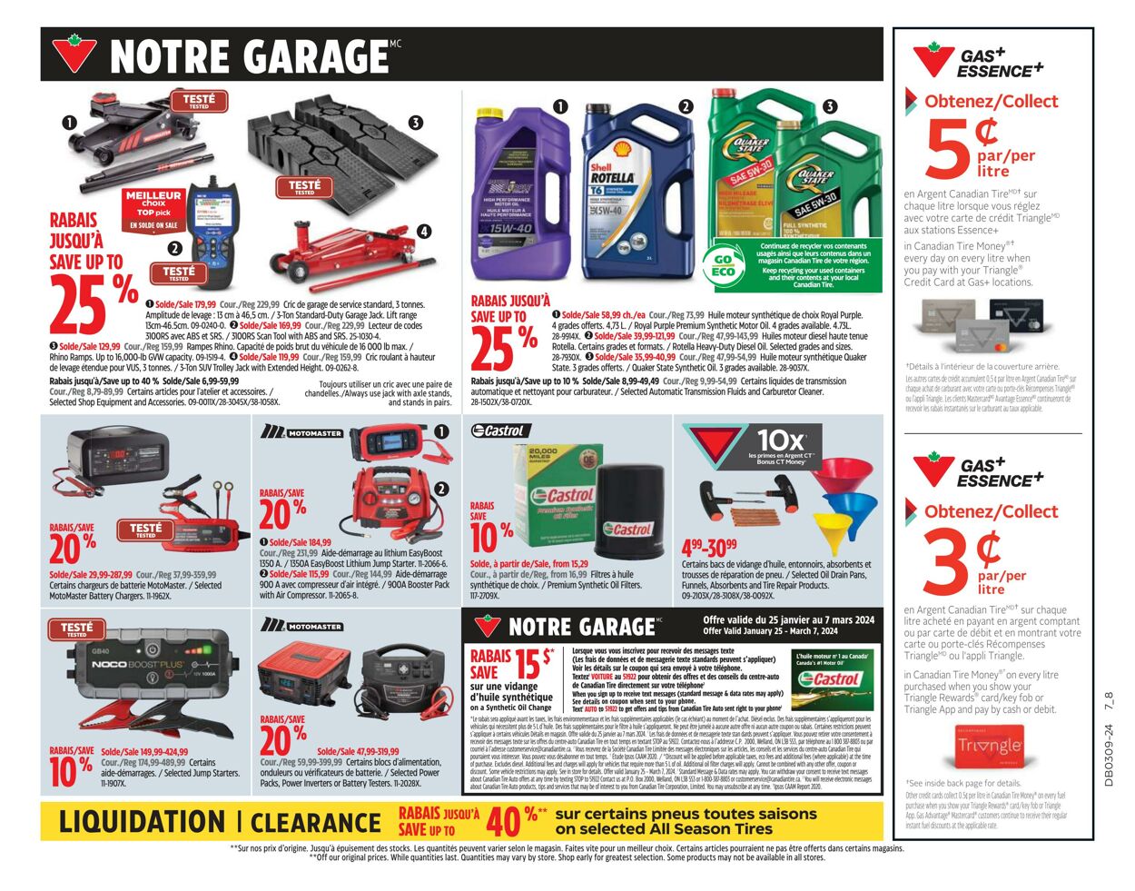 Circulaire Canadian Tire 22.02.2024 - 28.02.2024