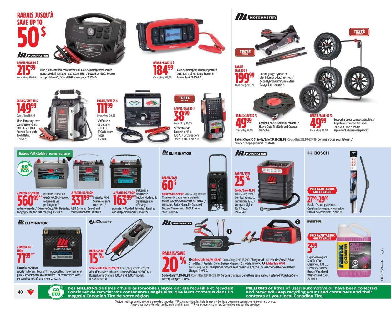 Circulaire Canadian Tire 06.06.2024 - 12.06.2024