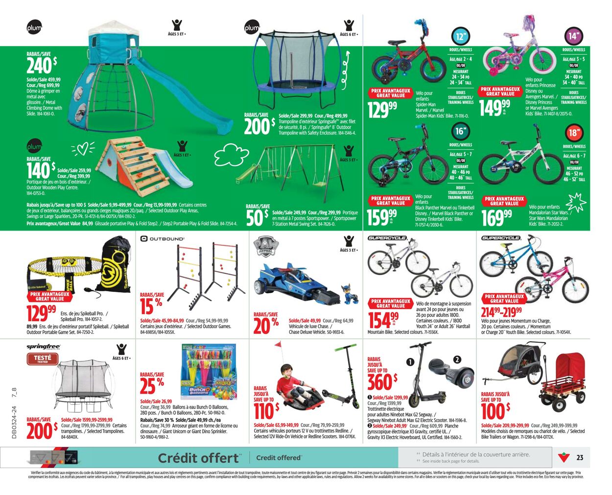 Circulaire Canadian Tire 06.06.2024 - 12.06.2024