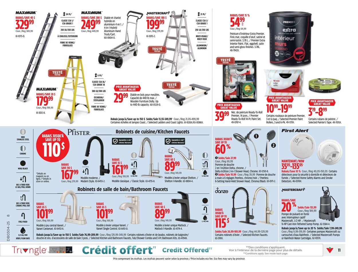 Circulaire Canadian Tire 16.01.2025 - 22.01.2025