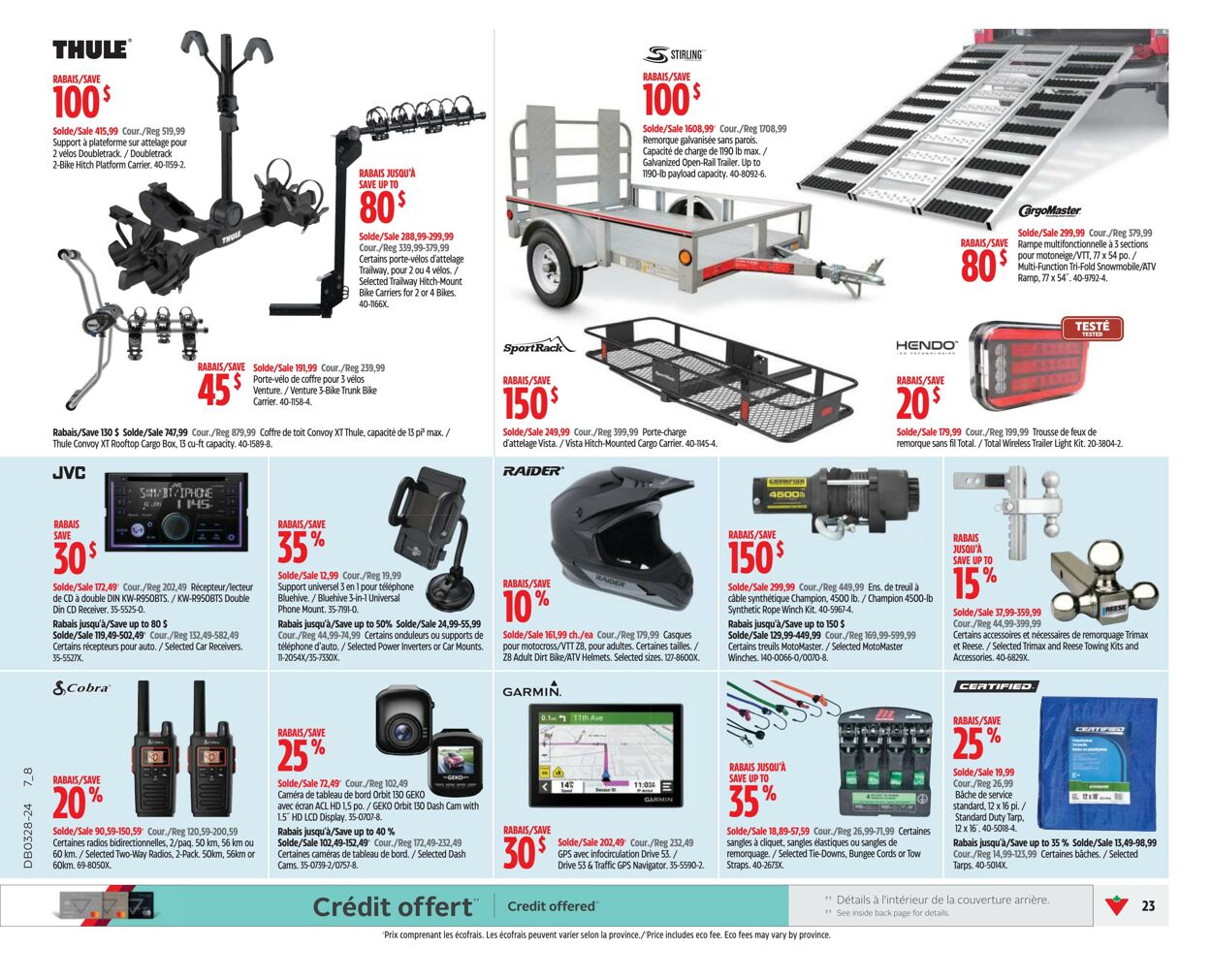 Circulaire Canadian Tire 04.07.2024 - 10.07.2024