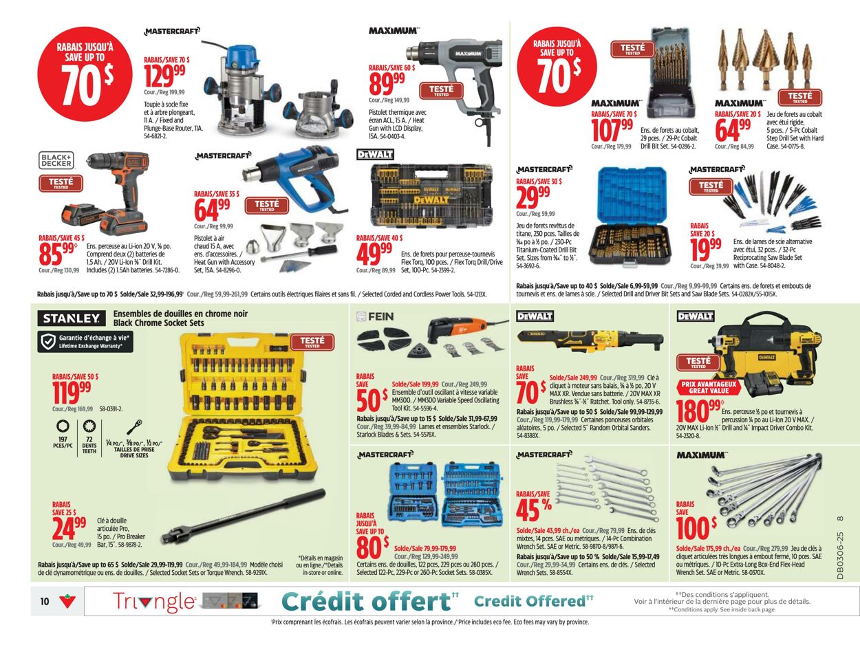 Circulaire Canadian Tire 30.01.2025 - 05.02.2025