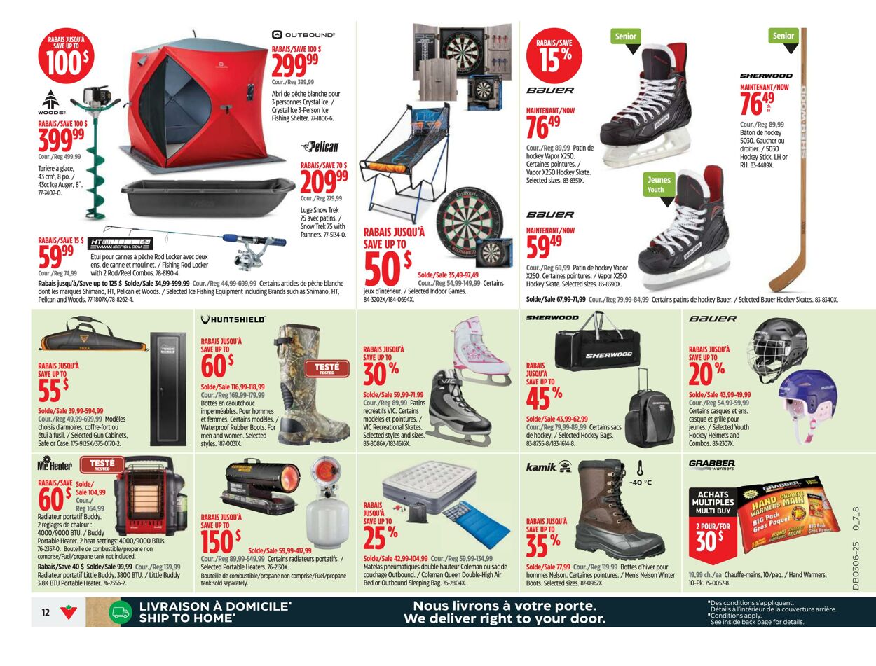 Circulaire Canadian Tire 30.01.2025 - 05.02.2025