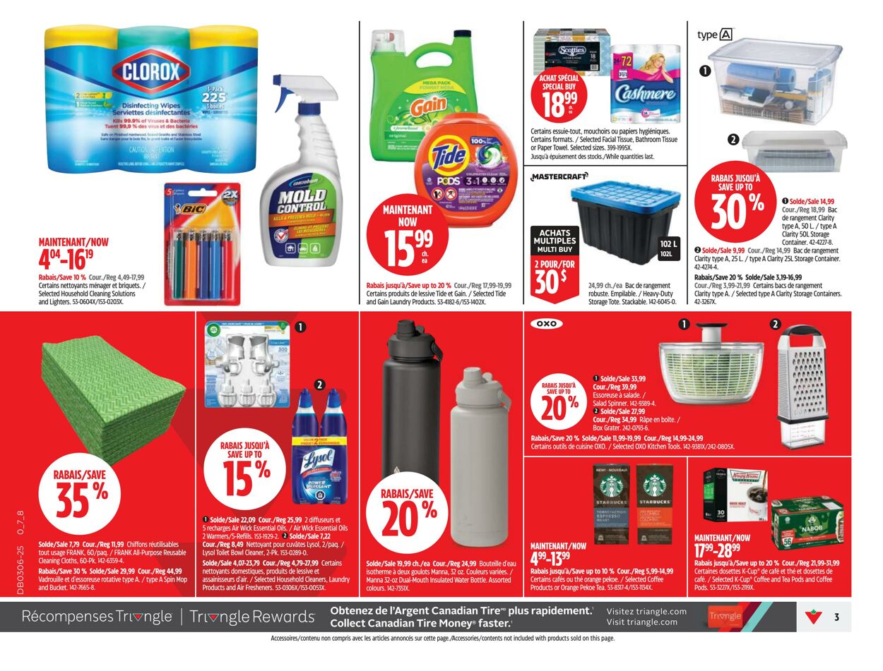 Circulaire Canadian Tire 30.01.2025 - 05.02.2025